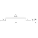 Faretto ad incasso a con 15 punti luce 3000K