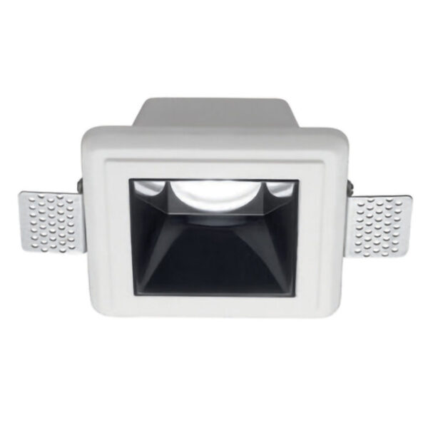 Faretto in gesso Quadrato