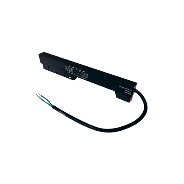 Alimentatore ad incastro diretto per binario 48V 100W colore Nero